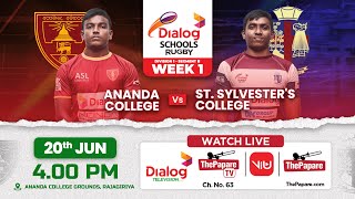 Ananda College vs St Sylvester’s College  Div 1 Segment B Dialog Schools Rugby League 2024 [upl. by Alvin346]