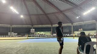 Bayugan Tennis 3 J salvo vs L uy 6 all draw [upl. by Araiet782]