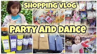 Party And Dance Day  Mini Shopping 🛒  minivlog trending weeklyvlogger youtube [upl. by Saxen]