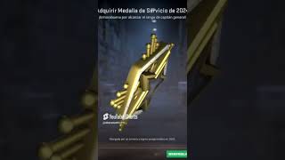 Medalla de Servicio de 2024  aberamentho7once de Twitch cs2 [upl. by Najram]