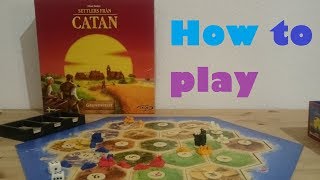 Settlers of Catan  How to Play updated rules 2020 [upl. by Addiel]