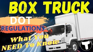 Box Truck DOT Trucking Requirements 2023  Owner Operator Box Truck Business [upl. by Anavrin]