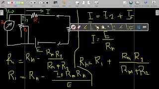 The series  Type Ohmmeter الاجهزة والقياس [upl. by Tuddor283]