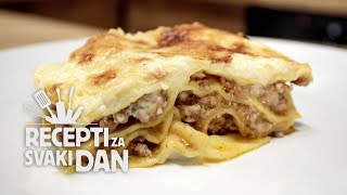 Lazanje  video recept [upl. by Atimed212]