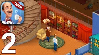 HOMESCAPES Story Walkthrough Gameplay Part 2  Day 2 iOS Android [upl. by Whetstone907]