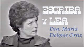 🇨🇺 Escriba y Lea  Dra Ortiz [upl. by Wynn]