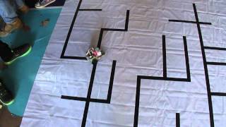 Team optimuss arduino maze solver robot [upl. by Nicholl104]