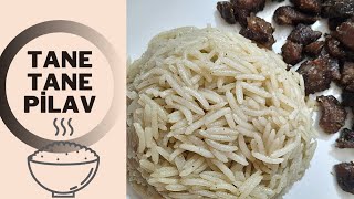 BASMATİ PİRİNÇ PİLAVI ‼️TANE TANE PİLAV YAPMAK BU PİRİNÇLE ÇOK BASİT💯 EN SAĞLIKLI PİLAV ✅✅ [upl. by Eisned839]