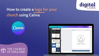 How to create a logo for your church using Canva [upl. by Enelrac]