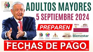 🔔ADULTOS MAYORES PREPAREN SUS TARJETAS FECHA DE PAGO🔔 [upl. by Apeed536]