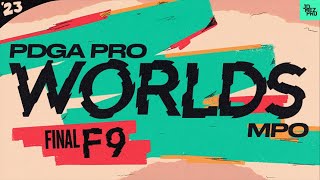 2023 PDGA Pro World Championships  MPO FINALF9  Robinson Scott Heimburg Klein  Jomez Disc Golf [upl. by Sel]