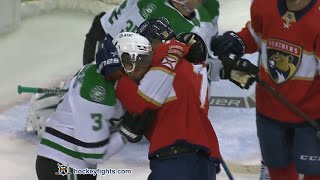 John Klingberg vs Patric Hornqvist Feb 22 2021 [upl. by Ida]