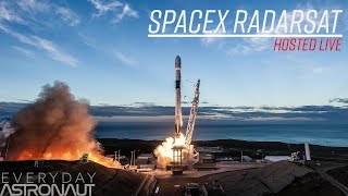 Watch SpaceX launch their most expensive payload ever RadarSat [upl. by Sorilda]