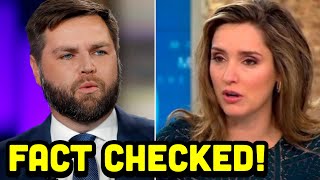 JD Vance DESTROYS Margaret Brennan LIVE on Air [upl. by Haelhsa]