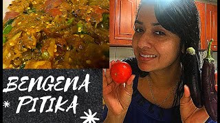 How to make Baingan Bharta Recipe Bengena pitika Runjuns kitchan assam Assamese shorts [upl. by Eneles]