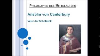 Anselm von Canterbury [upl. by Hsihsa]