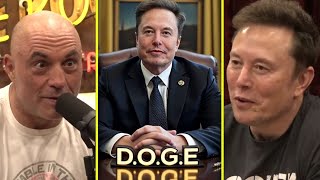 Elon Details How He Will Manage Efficiency quotHow do you have timequot  Joe Rogan amp Elon Musk [upl. by Ecirtael]