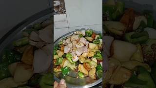 1st January special deener  part2 mixvegrecipe trending viral new yts 🫑🍅🥦 [upl. by Nitaj]