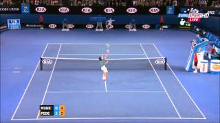 Roger Federer Vs Andy Murray Australian Open 2014 HIGHLIGHTS QF Full HD [upl. by Balfour16]