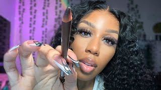 ASMR  Ratchet Popular Girl Does Your Eyebrows in the Back of Class Roleplay [upl. by Boser]