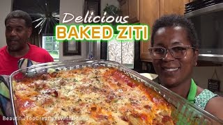 Delicious Baked Ziti  We LOVE Pasta Dishes  EasyPeasy [upl. by Arabele]