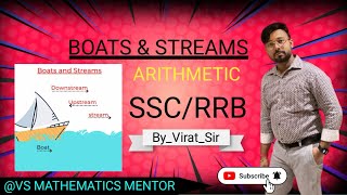 Boats amp Streams  Boats amp Streams problems tricks  SSC RRB  Fully basic Boats amp Streams [upl. by Thetos665]