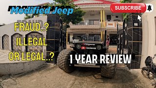 MODIFIED JEEP REVIEW youtubevideo vlog video landijeep modified trending jeep offroad trend [upl. by Lindholm]