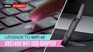 Upgrade to WiFi 6E with AXE5400 WiFi USB Adapter [upl. by Baecher]