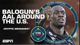 Folarin Balogun is getting the VIP treatment in the United States 👀  Futbol Americas [upl. by Amar]