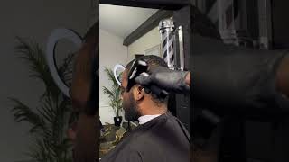 Klutcherthebarber Using the BarberNation Tubojet Air Duster [upl. by Darrin101]