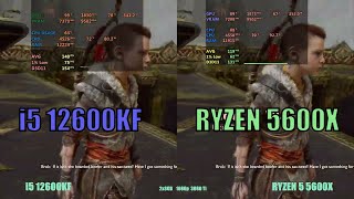 i5 12600 kf vs Ryzen 5 5600x in 2023 [upl. by Gaivn]