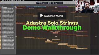 Adastra Solo Strings REVIEW  Demo Walkthrough [upl. by Ahsieuqal136]