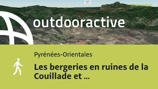 randonnée dans les PyrénéesOrientales Les bergeries en ruines de la Couillade et de Campeaux [upl. by Aiuhsoj]