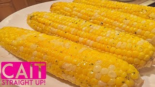 How to Grill CORN ON THE COB THREE WAYS ON A WEBER Q [upl. by Akkinahs]