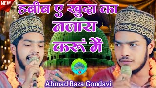 Habib E Khuda Ka Nazara Karon Mai  Ahmad Raza Gondavi  Karda Wazirganj Gonda fidaegouschannel [upl. by Warren]