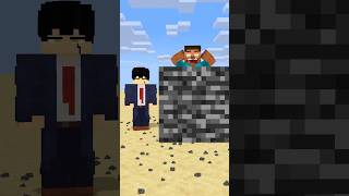 HELP Herobrine To Power Up Then Break Bigger And Bigger Bedrock friendship shorts trending anime [upl. by Cul]