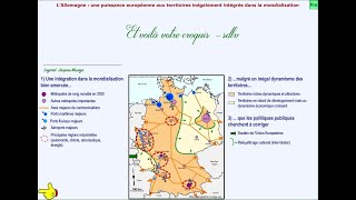 L’Allemagne  une puissance européenne aux territoires inégalement intégrés dans la mondialisation [upl. by Ynoble]