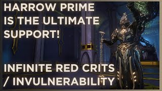 Bless the Battlefield as Harrow Prime  Warframe Steel Path Build [upl. by Negrom]