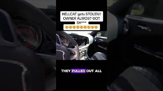 HELLCAT GETS STOLEN OWNER ALMOST SH carsofyoutube hellcat stolen [upl. by Nonek]