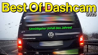 Best Of Dashcam 2023 VerkehrsWahnsinn in Deutschland  Dashcam Deutschland [upl. by Saltzman]