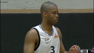 Cassius Stanley in Israel getting busy  18pts 6rebs nba overseas [upl. by Uzzi599]