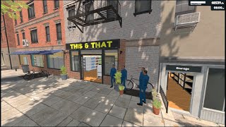 supermarket sim finish stocking storeroom and next license [upl. by Oirasan]