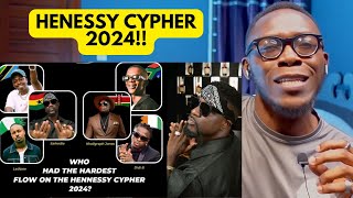 Hennessy Cypher 2024‼ SARK SCHOOLED THESE RAPPERS [upl. by Drhcir655]