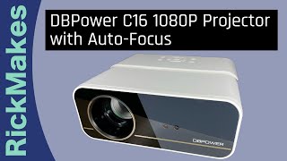 DBPower C16 1080P Projector with AutoFocus [upl. by Athallia]