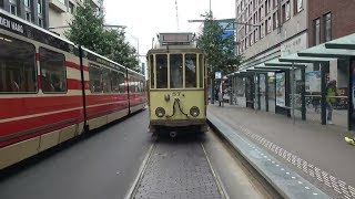 HTM RNET tramlijn 17 Wateringen  Centrum  Wateringen  omleiding HS  Siemens Avenio 5011  2017 [upl. by Orren378]