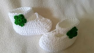 Babyschuhe mit Riemchen häkeln  Anleitung Babysandalette by BerlinCrochet  Teil 1 Sohle [upl. by Kcirdneked]