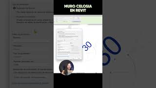 Muro de celosia en Revit Tutorial completo paso a paso en nuestro canal [upl. by Lussier971]