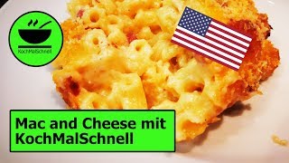 Mac and Cheese ein amerikanischer Klassiker von KochMalSchnell [upl. by Poll387]