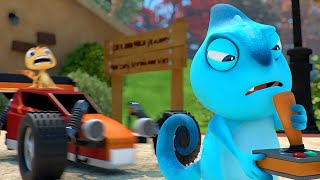 Cam amp Leon  BUMPY RIDE S01E82 Cartoon for Kids  Funny Cartoon [upl. by Goldarina900]