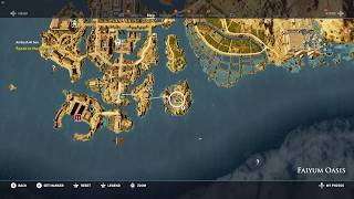 IN PLAIN SIGHT PAPYRUS Assassins Creed Origins  On an island south east of Krokodilopolis [upl. by Ycaj]